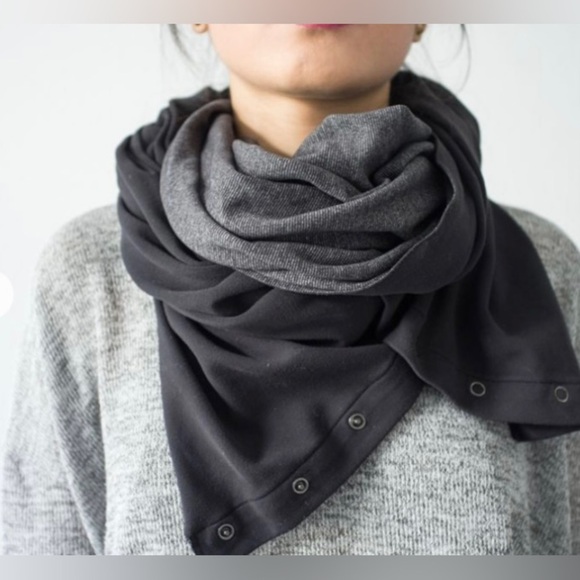 Lululemon Vinyasa Scarf Rulu Wee Stripe Black White / Black - Picture 9 of 9